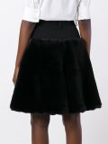 synthetic fur skirt 