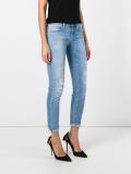 distressed skinny jeans
