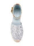 metallic sequin espadrilles