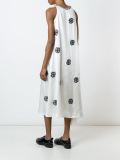 floral embroidery dress