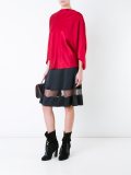 drapey boat neck top