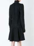 'Knit Sleeve Flare'连衣裙