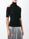 cold shoulder jumper