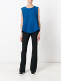 flared blouse  