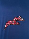 floral embroidered T-shirt
