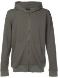 zipped hoodie