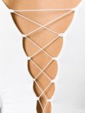 lace-up bodysuit