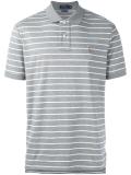 striped polo shirt