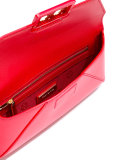 gold buckle clutch 