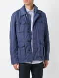 concealed zip fastening jacket