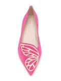 Magenta ballerina shoes 