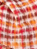 checked scarf