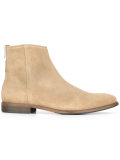 zipped ankle boots 