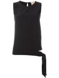 tie knot tank top