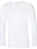 Cotton-blend Henley Shirt