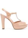 strapped sandals