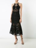 halterneck lace top