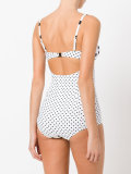 polka dot swimsuit