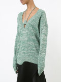 drawstring detail jumper
