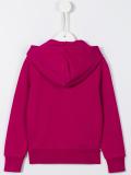 bear print hoodie