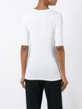 scoop neck T-shirt