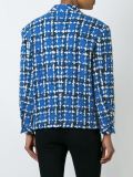 bouclé check jacket