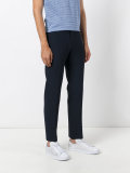 checked tailored pants 