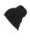 oversize ribbed knit hat
