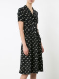 star-print dress