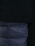 padded shearling coat 