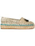 'Flirting' glitter espadrilles