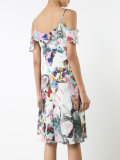 abstract print dress 