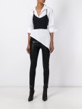 tie back cropped top