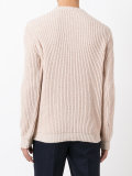ribbed detail jumper 