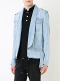 drape front jacket
