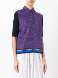 printed polo shirt