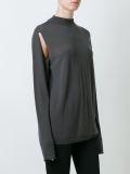 slash detail jumper