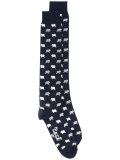 sheep pattern socks