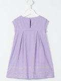 micro-stud smock dress