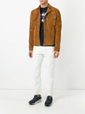 raw edge hem jeans