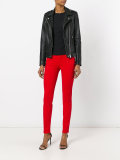 safety pin detail trousers