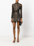 sheer lace dress