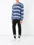 striped sweatshirt