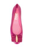 Elinda ruffled bow ballerinas