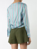 twist front crop top