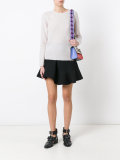gem embellished knitted top