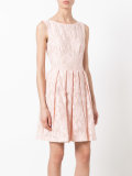lace fit and flare dress