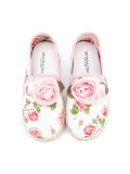 floral print espadrilles