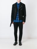 wool biker jacket