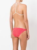 striped bikini